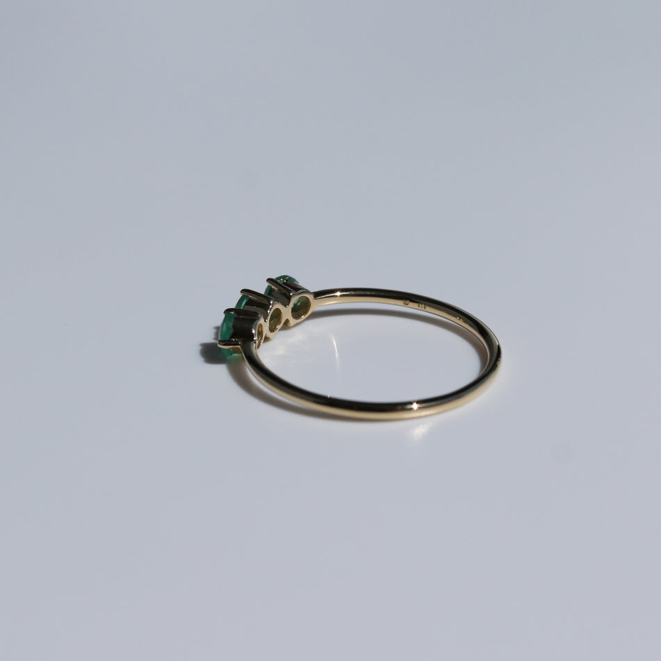 TRIPLE GEMS RING