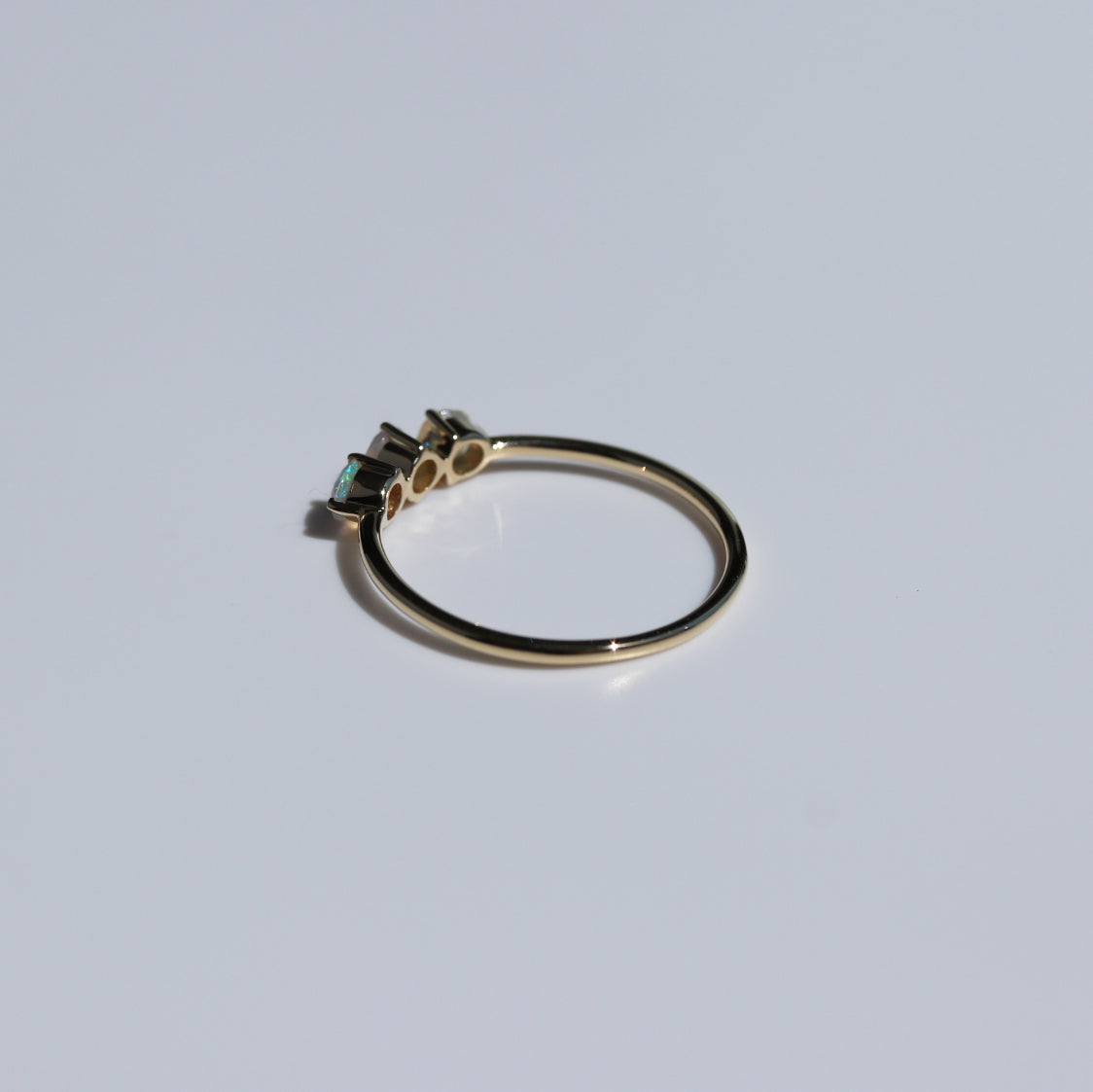 TRIPLE GEMS RING