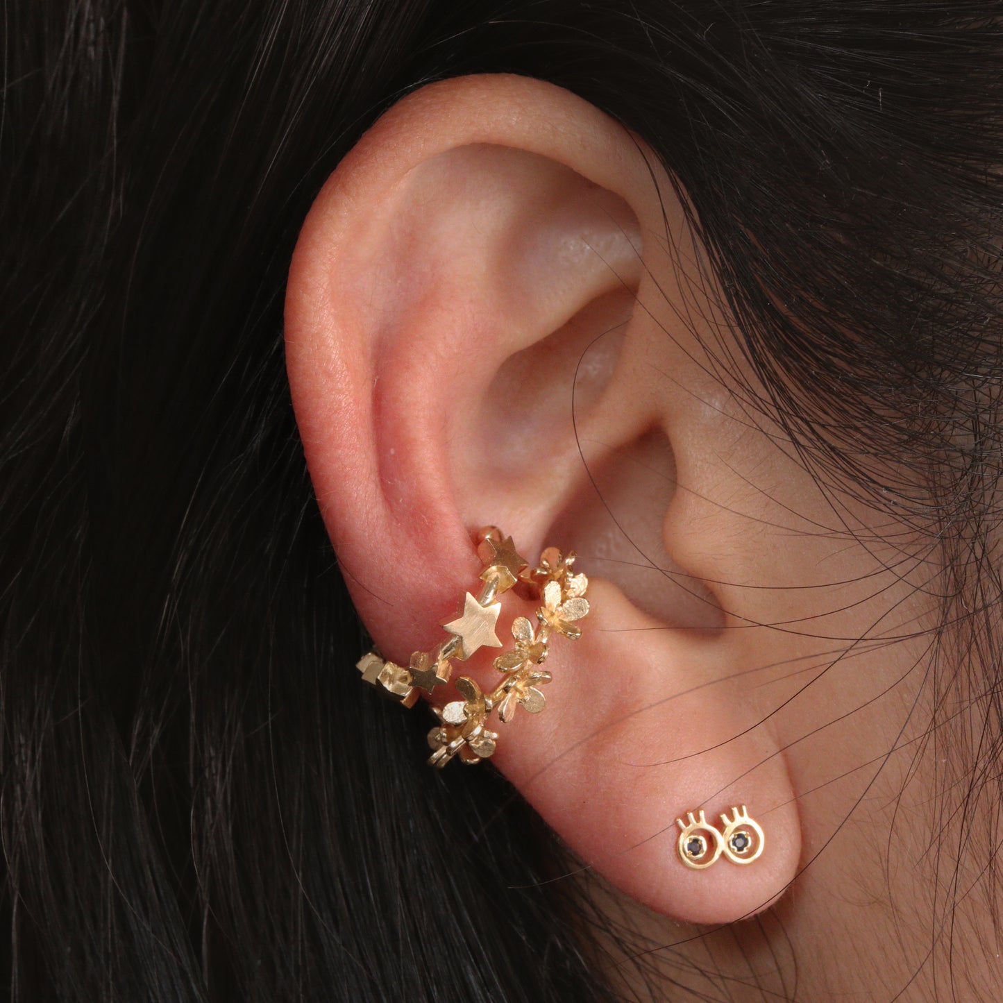 SEVEN STAR EAR CUFF